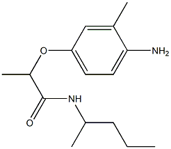 2-(4-amino-3-methylphenoxy)-N-(pentan-2-yl)propanamide