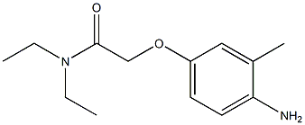 2-(4-amino-3-methylphenoxy)-N,N-diethylacetamide