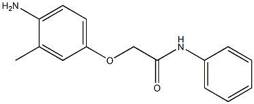  2-(4-amino-3-methylphenoxy)-N-phenylacetamide