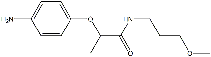  2-(4-aminophenoxy)-N-(3-methoxypropyl)propanamide