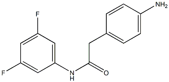 2-(4-aminophenyl)-N-(3,5-difluorophenyl)acetamide|