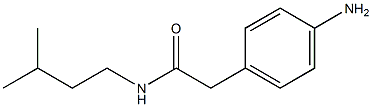 2-(4-aminophenyl)-N-(3-methylbutyl)acetamide