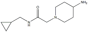 2-(4-aminopiperidin-1-yl)-N-(cyclopropylmethyl)acetamide
