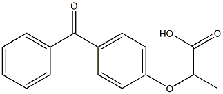 2-(4-benzoylphenoxy)propanoic acid
