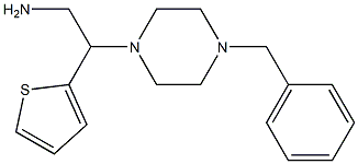 2-(4-benzylpiperazin-1-yl)-2-(thiophen-2-yl)ethan-1-amine