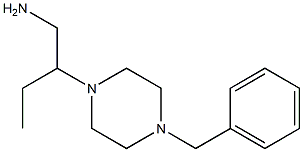 2-(4-benzylpiperazin-1-yl)butan-1-amine,,结构式