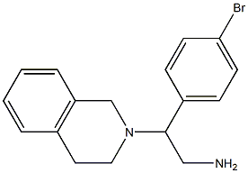 2-(4-bromophenyl)-2-(3,4-dihydroisoquinolin-2(1H)-yl)ethanamine