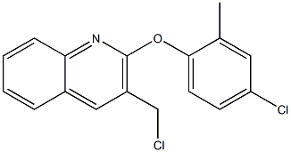 2-(4-chloro-2-methylphenoxy)-3-(chloromethyl)quinoline