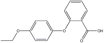 2-(4-ethoxyphenoxy)benzoic acid Structure