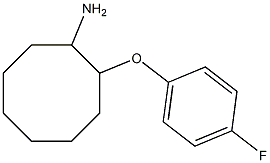 2-(4-fluorophenoxy)cyclooctan-1-amine|