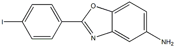2-(4-iodophenyl)-1,3-benzoxazol-5-amine,,结构式