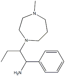 2-(4-methyl-1,4-diazepan-1-yl)-1-phenylbutan-1-amine|