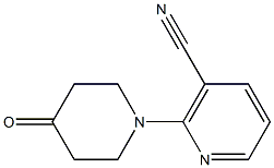 2-(4-oxopiperidin-1-yl)nicotinonitrile|