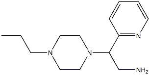 2-(4-propylpiperazin-1-yl)-2-(pyridin-2-yl)ethan-1-amine