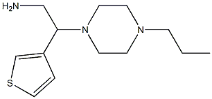 2-(4-propylpiperazin-1-yl)-2-thien-3-ylethanamine