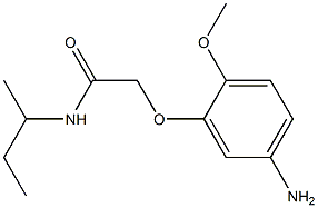 2-(5-amino-2-methoxyphenoxy)-N-(sec-butyl)acetamide