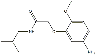 2-(5-amino-2-methoxyphenoxy)-N-isobutylacetamide