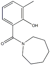 2-(azepan-1-ylcarbonyl)-6-methylphenol