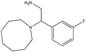 2-(azocan-1-yl)-2-(3-fluorophenyl)ethan-1-amine Structure