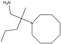 2-(azocan-1-yl)-2-methylpentan-1-amine Structure