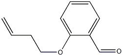 2-(but-3-en-1-yloxy)benzaldehyde Struktur
