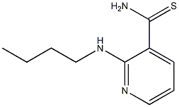 2-(butylamino)pyridine-3-carbothioamide Struktur