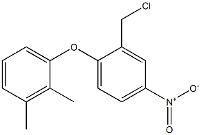 2-(chloromethyl)-1-(2,3-dimethylphenoxy)-4-nitrobenzene Structure
