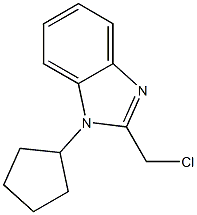 2-(chloromethyl)-1-cyclopentyl-1H-1,3-benzodiazole