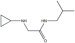  2-(cyclopropylamino)-N-(2-methylpropyl)acetamide