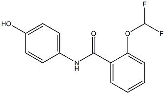 2-(difluoromethoxy)-N-(4-hydroxyphenyl)benzamide