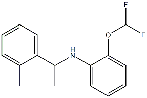 2-(difluoromethoxy)-N-[1-(2-methylphenyl)ethyl]aniline