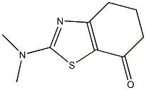  2-(dimethylamino)-4,5,6,7-tetrahydro-1,3-benzothiazol-7-one