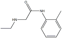 2-(ethylamino)-N-(2-methylphenyl)acetamide Structure