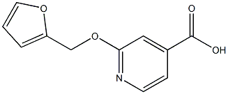 2-(furan-2-ylmethoxy)pyridine-4-carboxylic acid