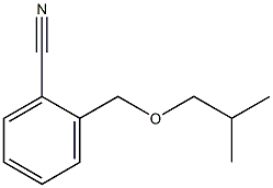 2-(isobutoxymethyl)benzonitrile Structure