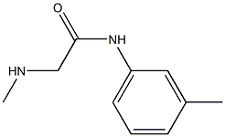 2-(methylamino)-N-(3-methylphenyl)acetamide|