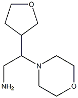 2-(morpholin-4-yl)-2-(oxolan-3-yl)ethan-1-amine Structure