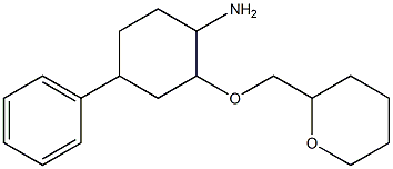 2-(oxan-2-ylmethoxy)-4-phenylcyclohexan-1-amine