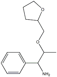 2-(oxolan-2-ylmethoxy)-1-phenylpropan-1-amine Structure