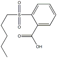 2-(pentylsulfonyl)benzoic acid Structure