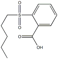 2-(pentylsulfonyl)benzoic acid,,结构式