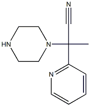 2-(piperazin-1-yl)-2-(pyridin-2-yl)propanenitrile