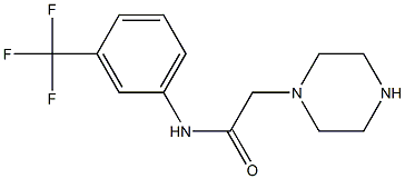 2-(piperazin-1-yl)-N-[3-(trifluoromethyl)phenyl]acetamide