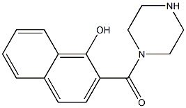 2-(piperazin-1-ylcarbonyl)-1-naphthol