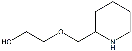 2-(piperidin-2-ylmethoxy)ethan-1-ol Struktur