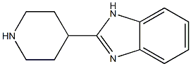 2-(piperidin-4-yl)-1H-1,3-benzodiazole Structure