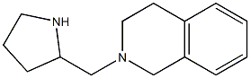 2-(pyrrolidin-2-ylmethyl)-1,2,3,4-tetrahydroisoquinoline Structure