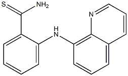 2-(quinolin-8-ylamino)benzene-1-carbothioamide|