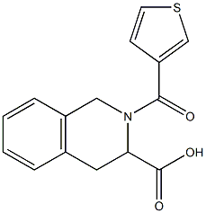 2-(thien-3-ylcarbonyl)-1,2,3,4-tetrahydroisoquinoline-3-carboxylic acid