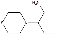2-(thiomorpholin-4-yl)butan-1-amine Structure